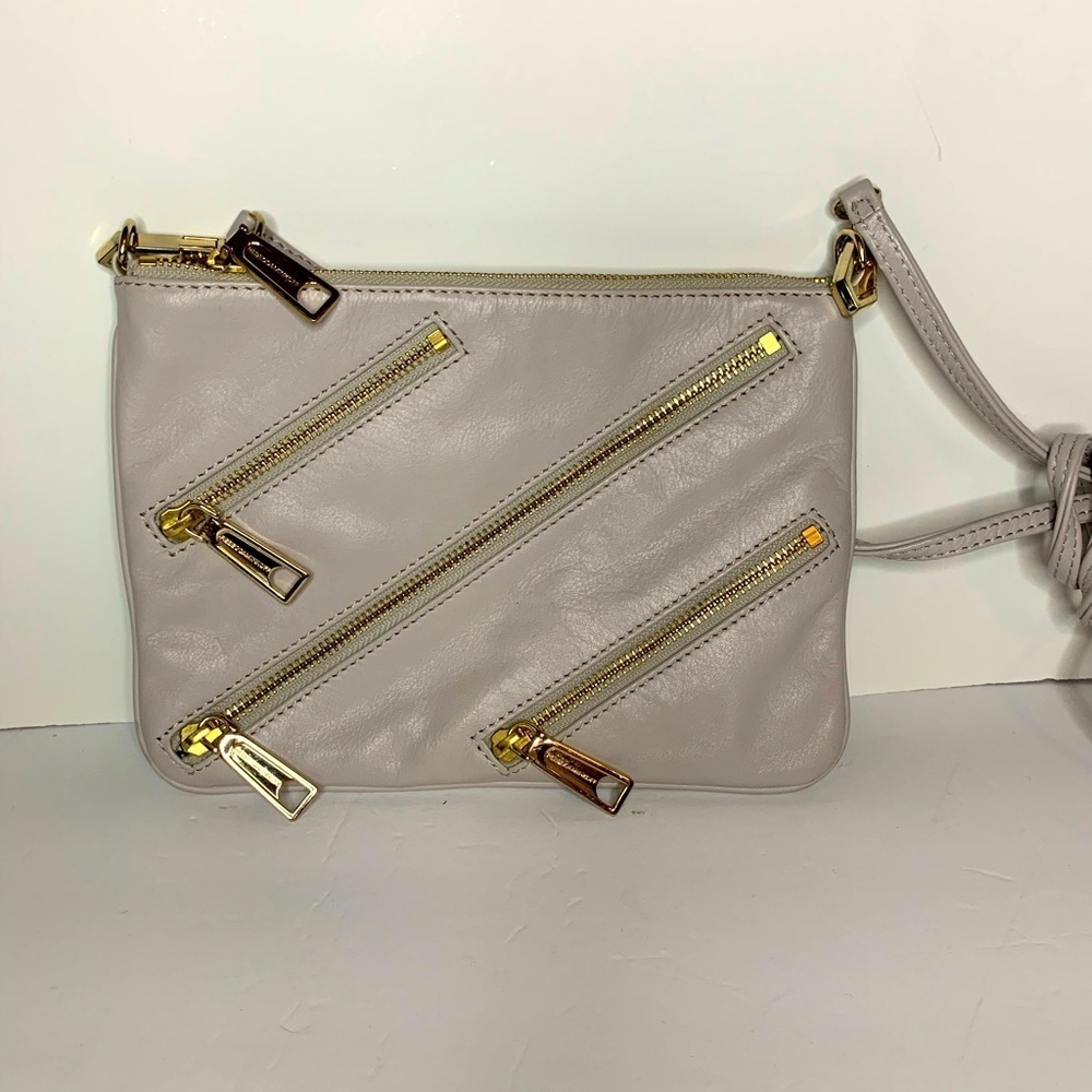 Rebecca Minkoff 3 Zip Rockler Leather Crossbody